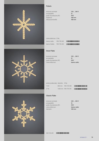 Sonepar Suisse 灯饰目录 · | Illuminazione natalizia 2021 第 13 页