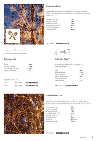 Sonepar Suisse 灯饰目录 · | Illuminazione natalizia 2021 第 19 页