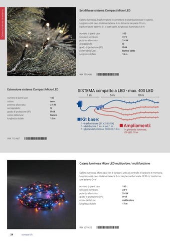 Sonepar Suisse 灯饰目录 · | Illuminazione natalizia 2021 第 24 页