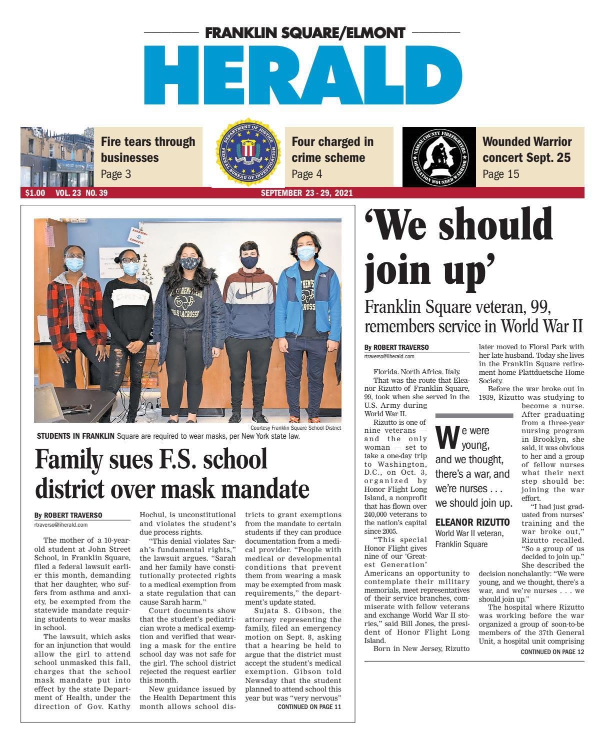 Bien Divorcer Calendrier 2023 Zone A Franklin Square/Elmont Herald 09-23-2021 By Richner Communications, Inc -  Issuu