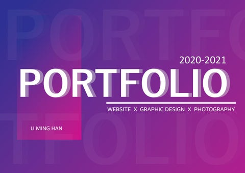 LI MING HAN portfolio 2020-2021 by hans1588 - Issuu