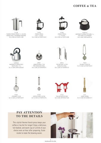 HEIROL 家具目录 | Coffee × Tea utensils 第 5 页