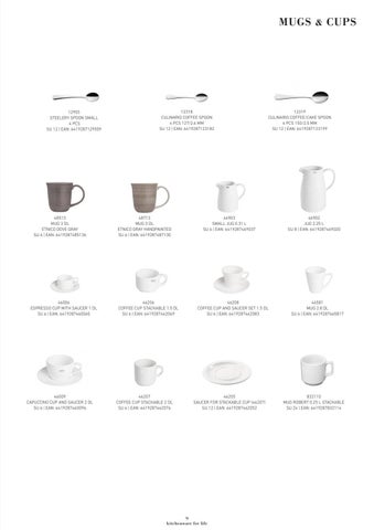 HEIROL 家具目录 | Coffee × Tea utensils 第 9 页