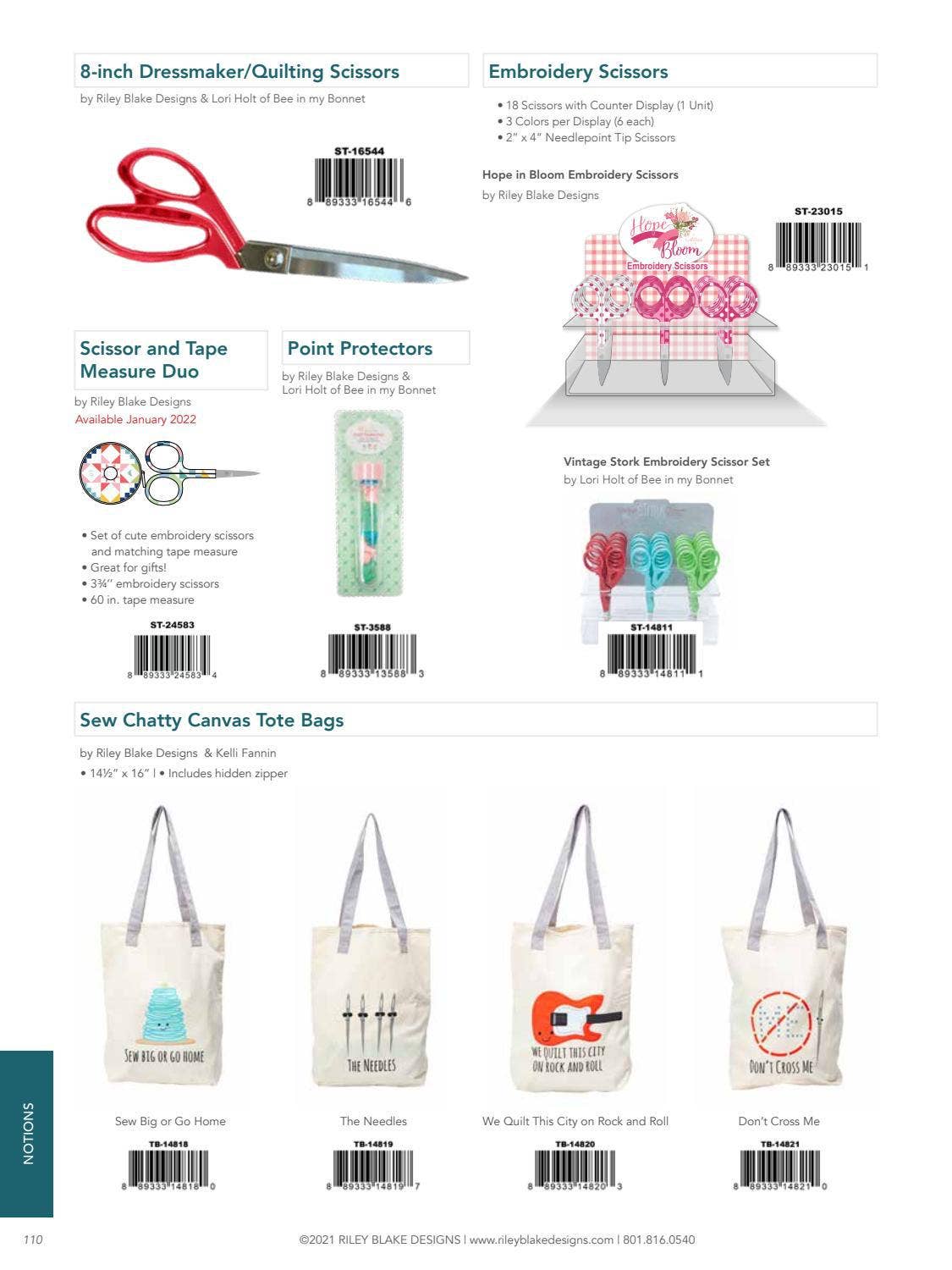 2021 Fall Basics and Notions Catalog by Riley Blake Designs® Issuu