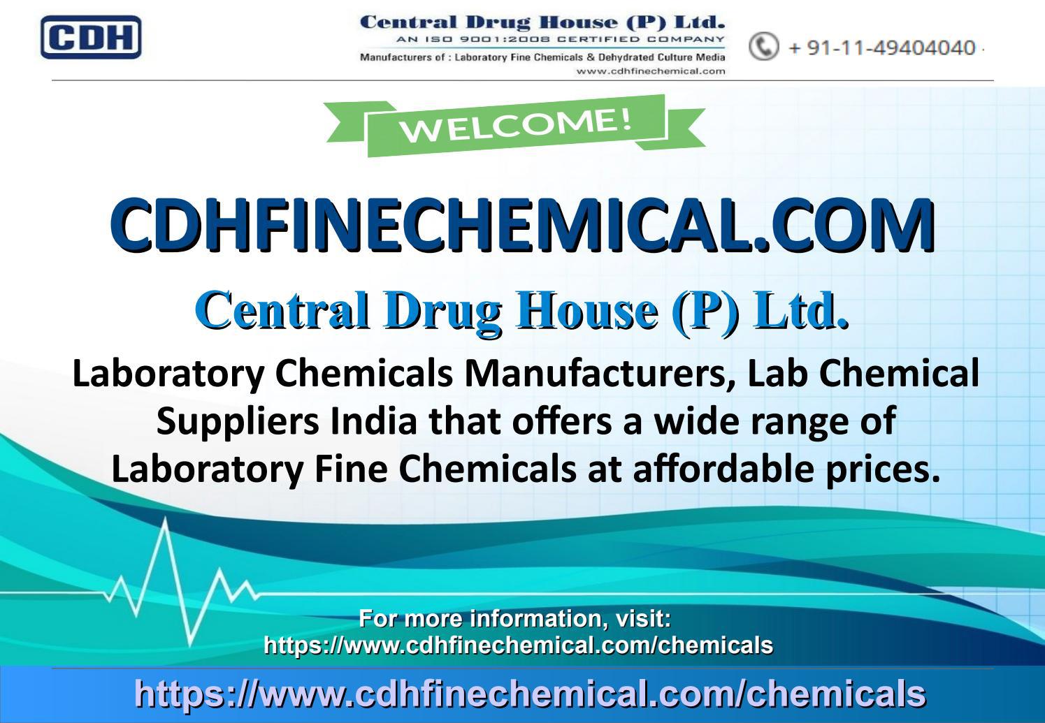 Lab Chemicals Supplier India by cdhfinechemical Issuu