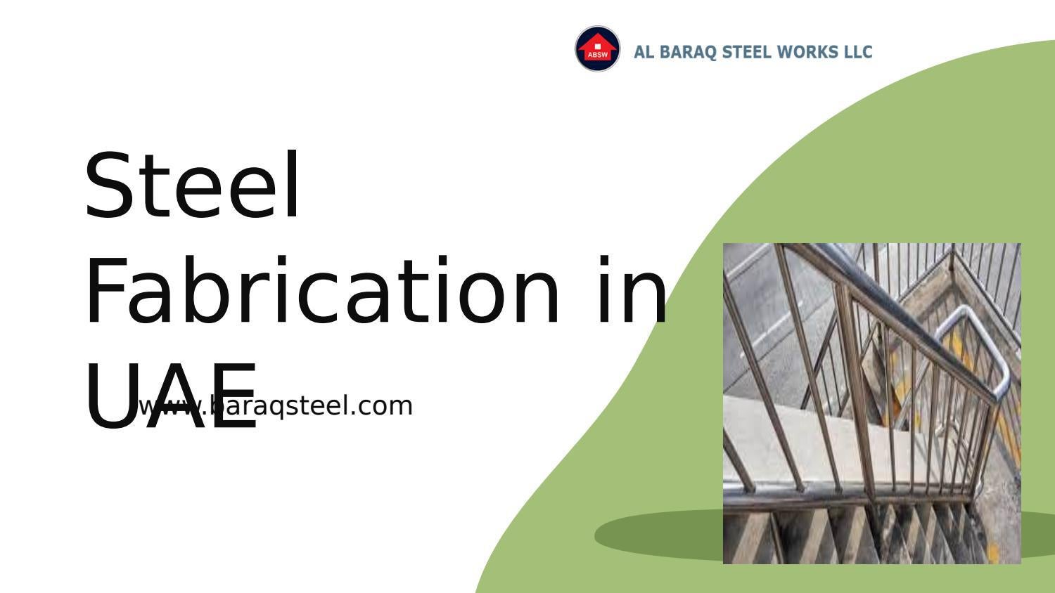 Steel construction companies in Ajman by Albaraq steel Issuu