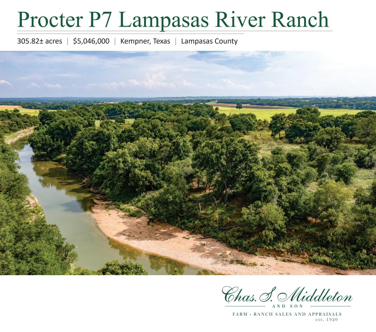Procter P7 Lampasas River Ranch by csmandson Issuu