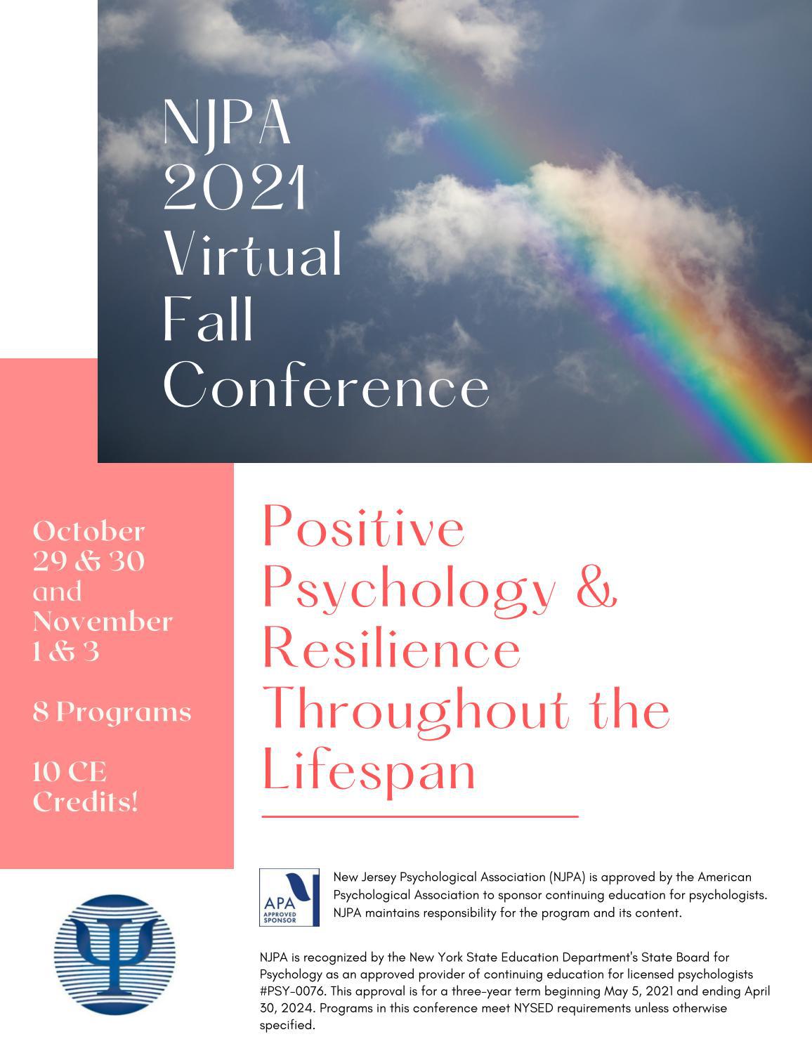 NJPA 2021 Virtual Fall Conference Brochure by NJPA Issuu