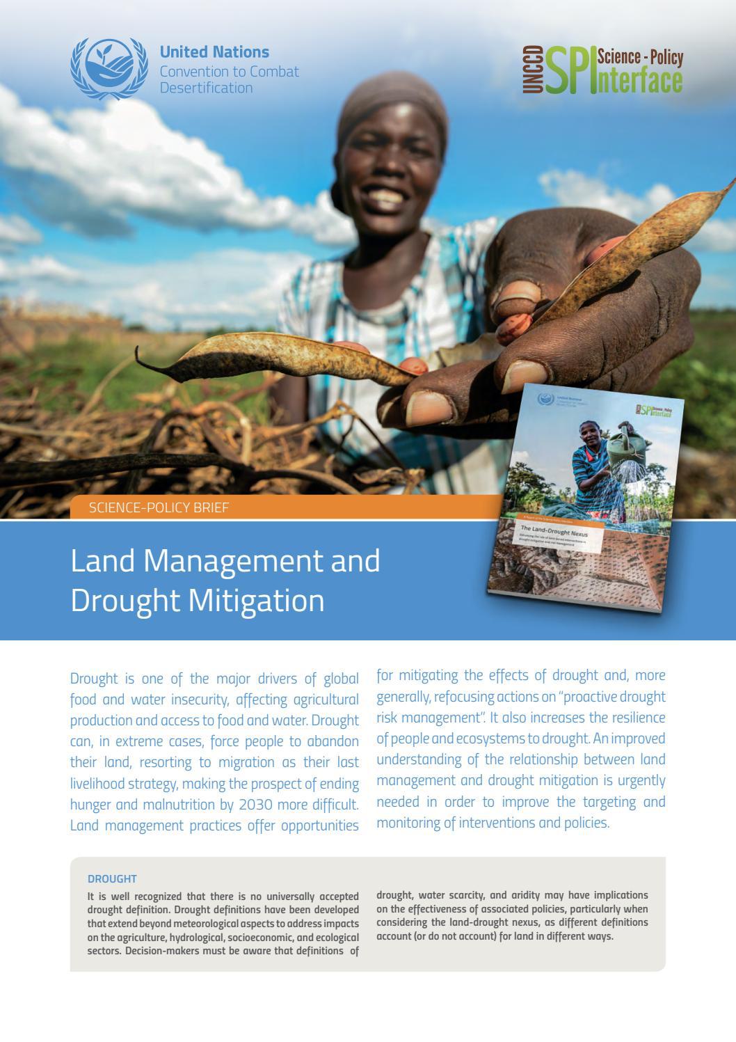UNCCD SPI Land Management and Drought Mitigation by Anne Stein Issuu
