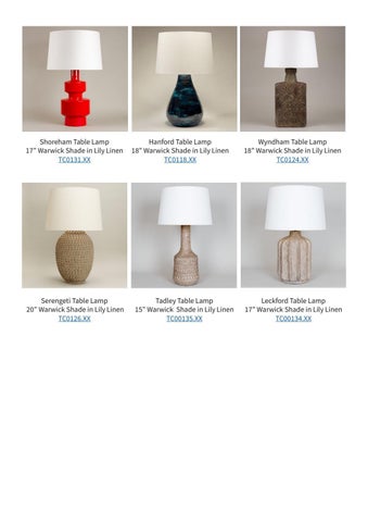 桌 Lamps 目录 第 11 页
