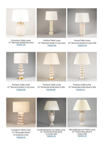 桌 Lamps 目录 第 3 页