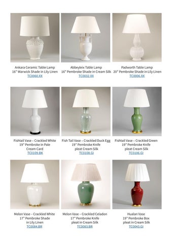 桌 Lamps 目录 第 7 页