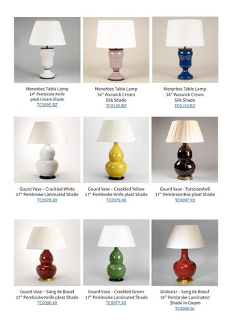 桌 Lamps 目录 第 9 页