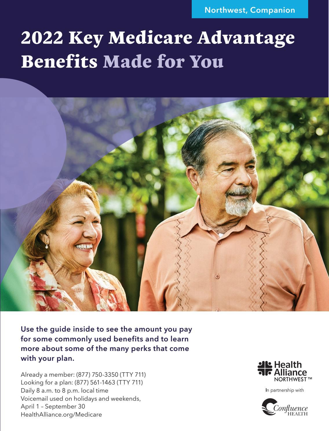 2022 Health Alliance Northwest Key Benefits Guide MDUNNW22WACfoldguide0621 by Health