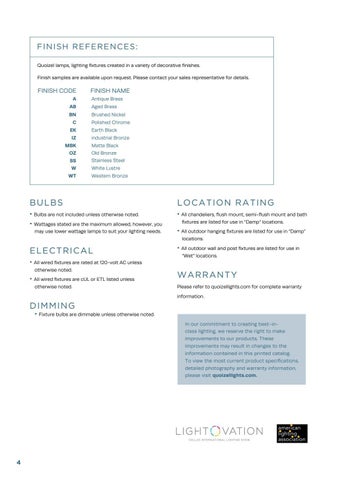 Quoizel BluePrint Supplement 2021 第 4 页