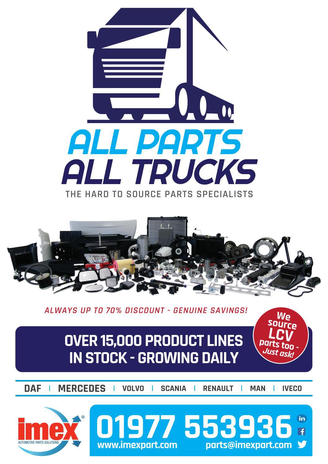 Discount parts for ALL trucks at IMEX by Imexpart Limited Issuu