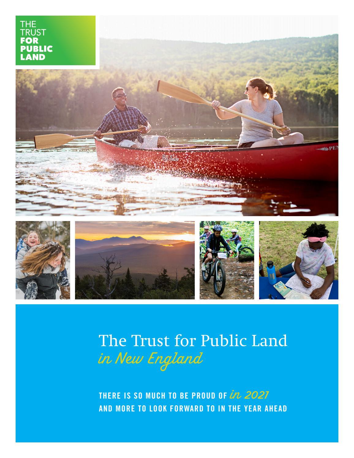 Trust for Public Land in New England 2021 by Trust for Public Land