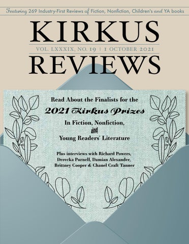 October 1, 2021: Volume LXXXIX, No 19 by Kirkus Reviews - Issuu