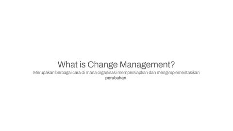 Change Management 第 3 页