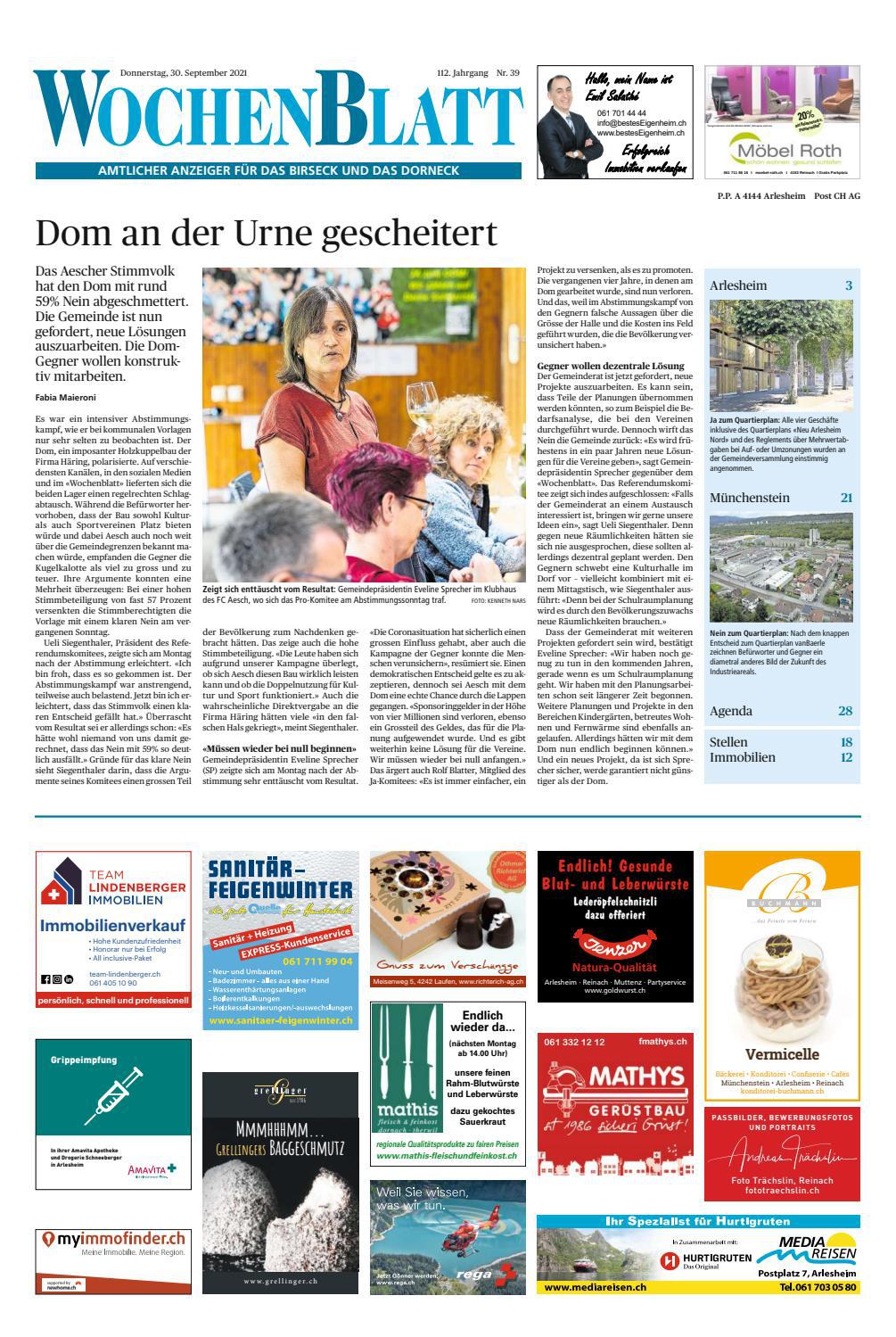 39_20210930_WOZ_WOBANZ.PDF by AZ-Anzeiger - Issuu