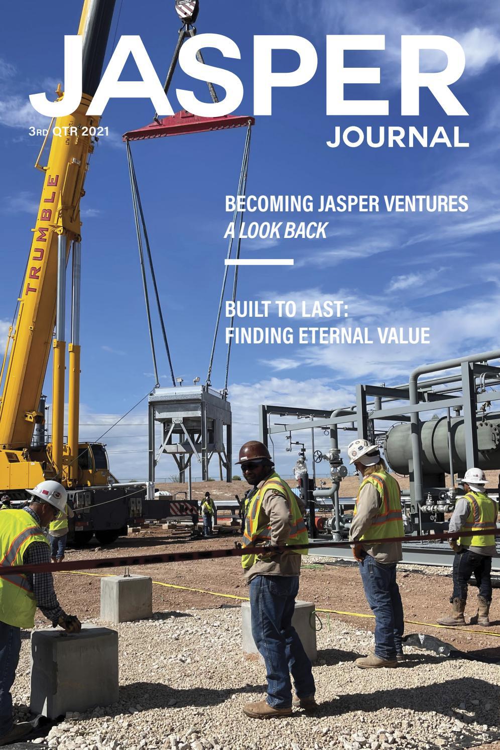 Jasper Journal Q3 2021 by jasperventuresinc Issuu