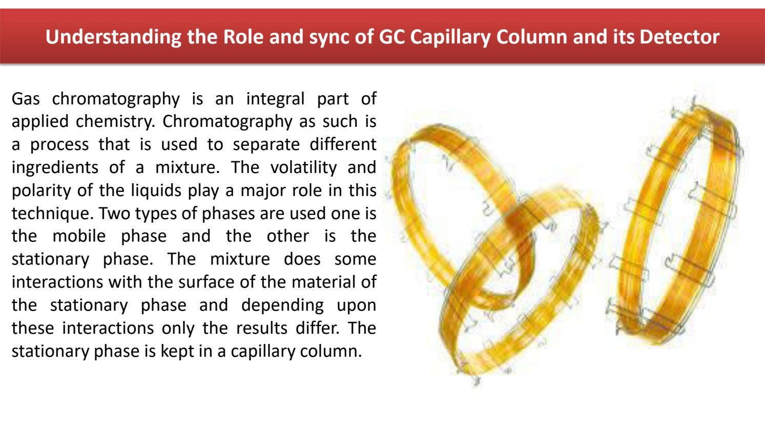Understanding the Role and sync of GC Capillary Column and its Detector ...
