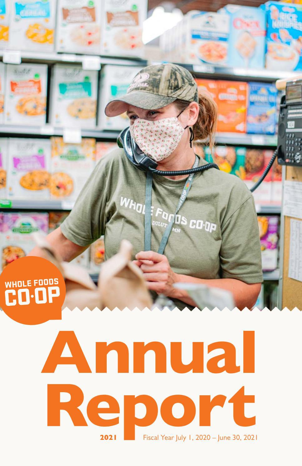 Annual Report 2021 by Whole Foods Coop Issuu