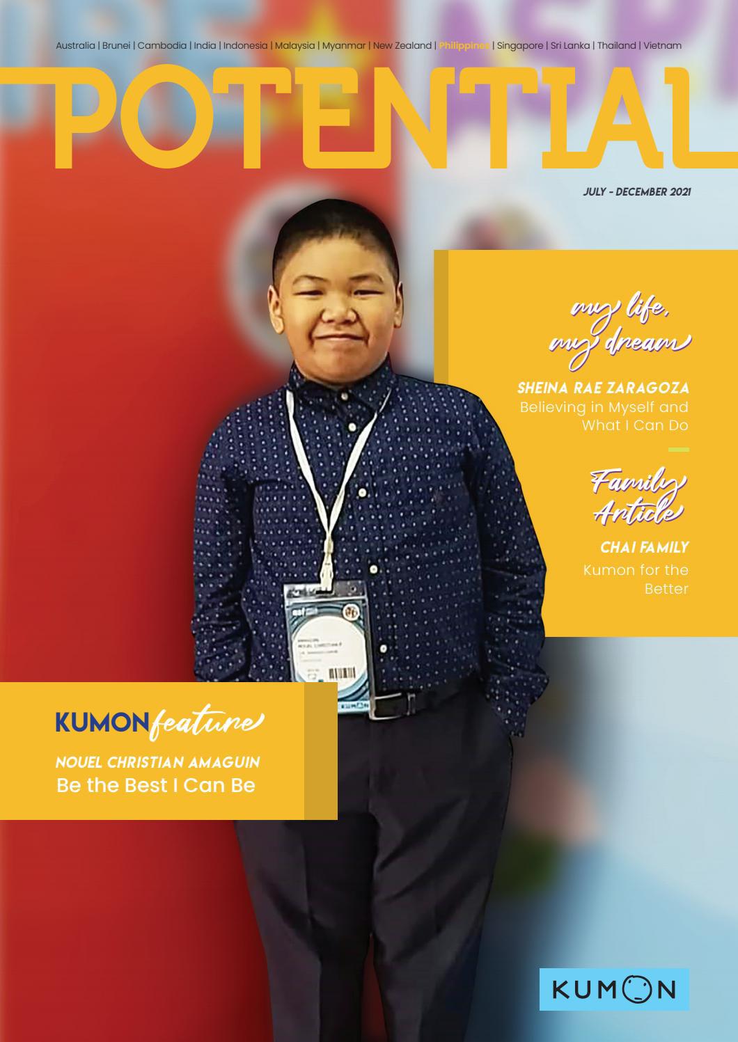 Kumon Philippines Potential 2021 Issue 2 by Kumon Asia & Oceania Issuu