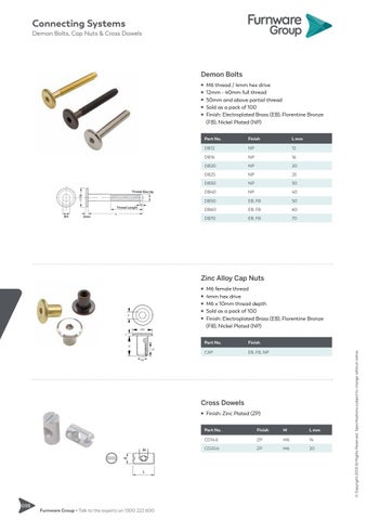 furnwaregroup 家具目录 · Furnware Group - Connecting Systems 2019 第 14 页