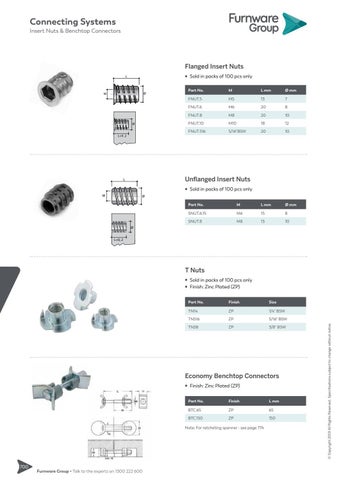 furnwaregroup 家具目录 · Furnware Group - Connecting Systems 2019 第 16 页