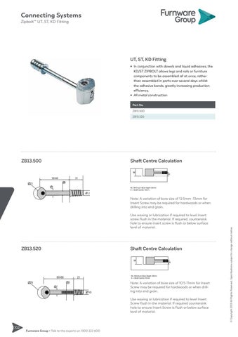 furnwaregroup 家具目录 · Furnware Group - Connecting Systems 2019 第 18 页