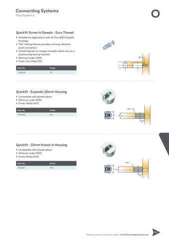 furnwaregroup 家具目录 · Furnware Group - Connecting Systems 2019 第 23 页