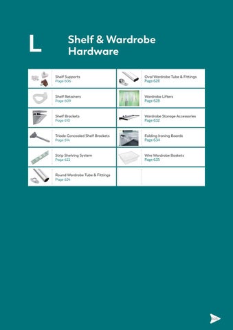 furnwaregroup 家具目录 · Furnware Group - 层架 × 衣柜 Hardware 2019 第 3 页