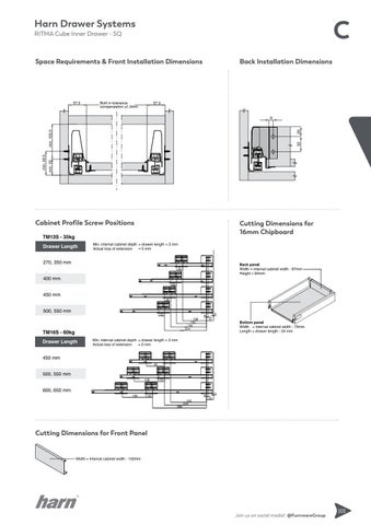 furnwaregroup 家具目录 · Furnware Group - Harn Drawer Systems 2019 第 11 页