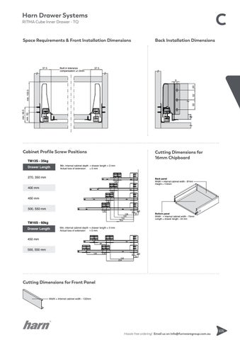 furnwaregroup 家具目录 · Furnware Group - Harn Drawer Systems 2019 第 15 页
