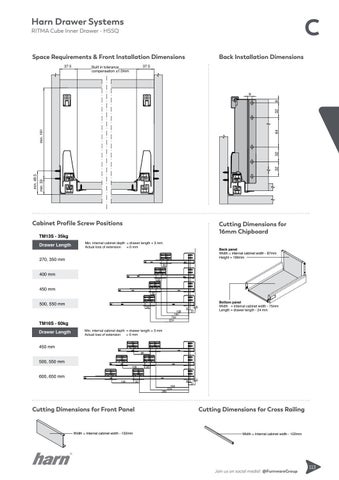 furnwaregroup 家具目录 · Furnware Group - Harn Drawer Systems 2019 第 23 页
