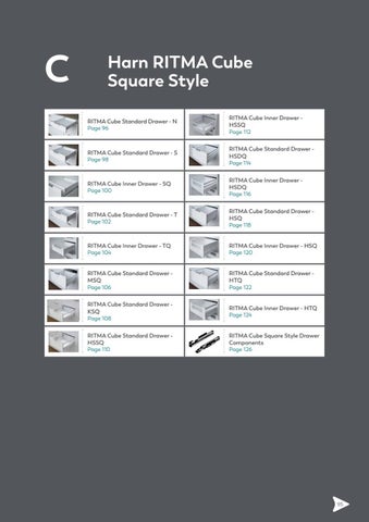 furnwaregroup 家具目录 · Furnware Group - Harn Drawer Systems 2019 第 5 页