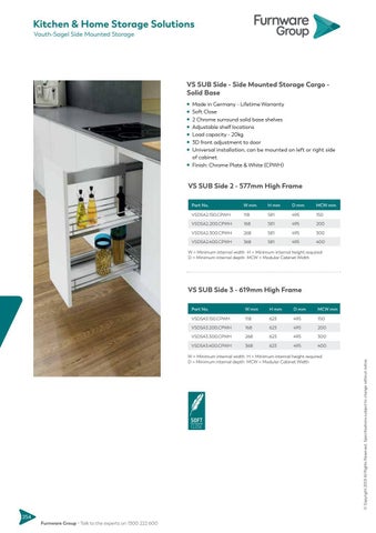 furnwaregroup 家具目录 · Furnware Group - 厨房 × 家居 收纳 Solutions 2019 第 10 页