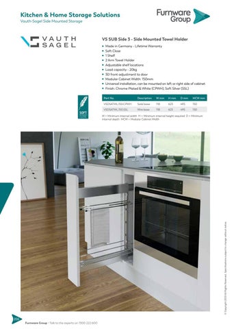 furnwaregroup 家具目录 · Furnware Group - 厨房 × 家居 收纳 Solutions 2019 第 12 页