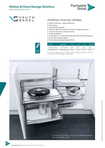 furnwaregroup 家具目录 · Furnware Group - 厨房 × 家居 收纳 Solutions 2019 第 16 页