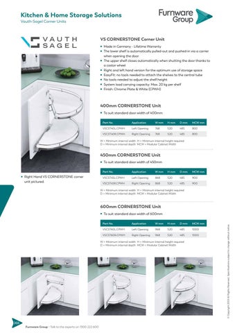 furnwaregroup 家具目录 · Furnware Group - 厨房 × 家居 收纳 Solutions 2019 第 22 页
