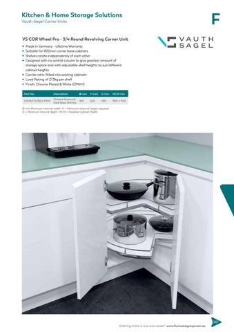 furnwaregroup 家具目录 · Furnware Group - 厨房 × 家居 收纳 Solutions 2019 第 23 页