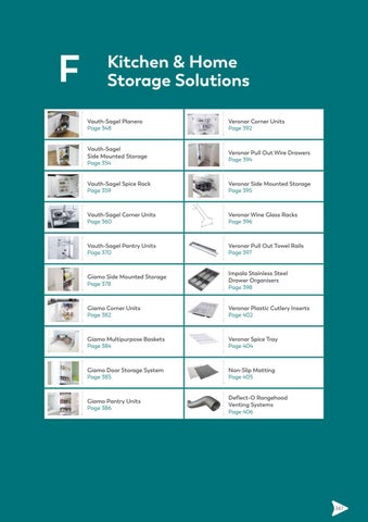 furnwaregroup 家具目录 · Furnware Group - 厨房 × 家居 收纳 Solutions 2019 第 3 页