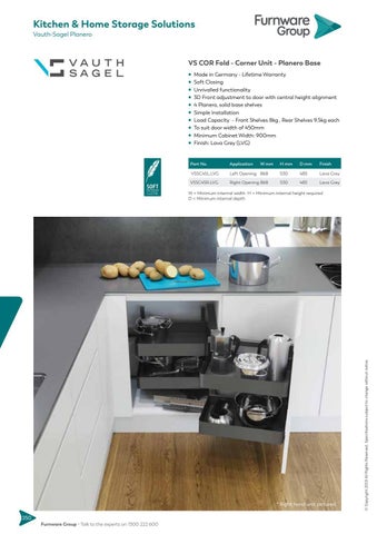 furnwaregroup 家具目录 · Furnware Group - 厨房 × 家居 收纳 Solutions 2019 第 6 页