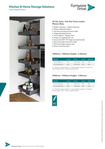 furnwaregroup 家具目录 · Furnware Group - 厨房 × 家居 收纳 Solutions 2019 第 8 页