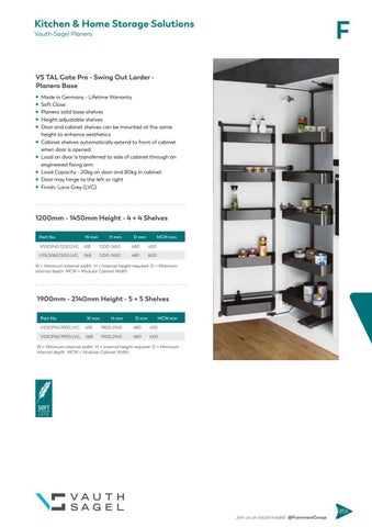 furnwaregroup 家具目录 · Furnware Group - 厨房 × 家居 收纳 Solutions 2019 第 9 页
