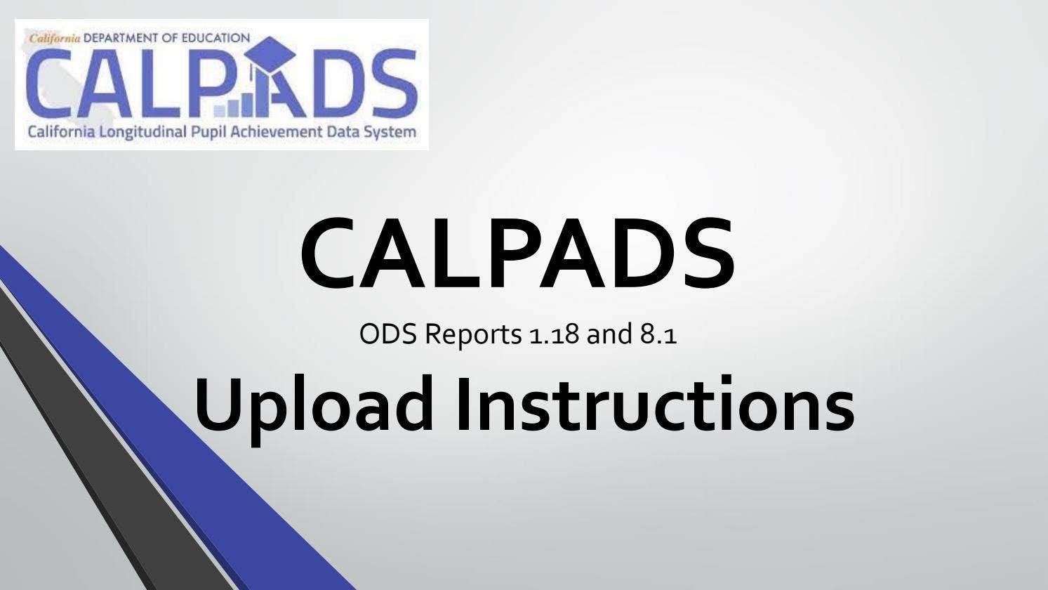 CALPADS Upload Instructions by Multiple Measures - Issuu