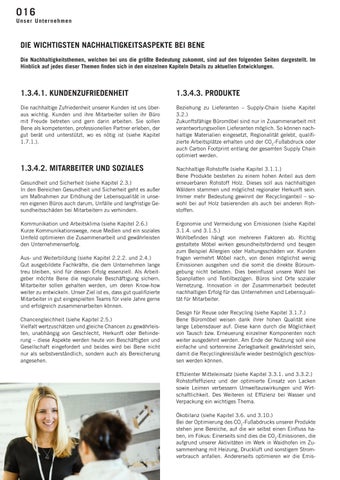 Bene Office 家具目录 · Nachhaltigkeitsbericht 2021 第 16 页