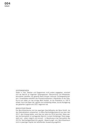 Bene Office 家具目录 · Nachhaltigkeitsbericht 2021 第 4 页