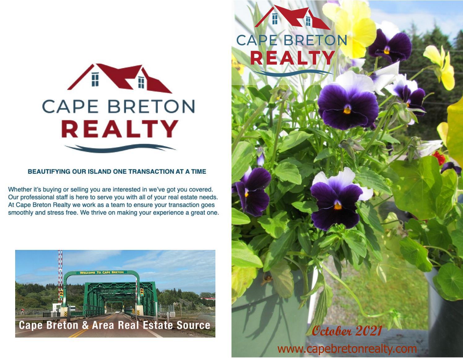 Cape Breton Realty Property Catalogue October 2021 by Cape Breton